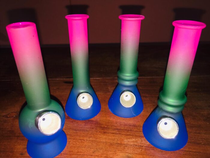 Bong Mini vidrio de Colores