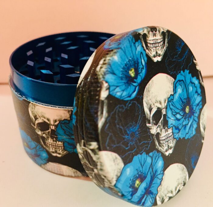 Picador Metal Calavera Azul 50mm