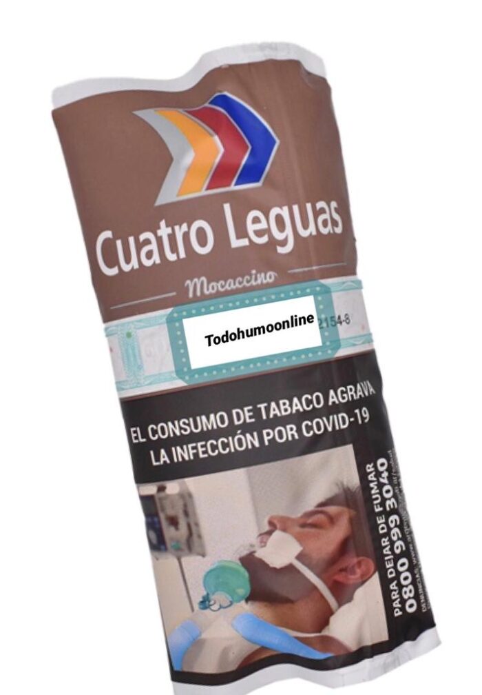 Tabaco para Armar Cuatro Leguas Mocaccino x 50grs