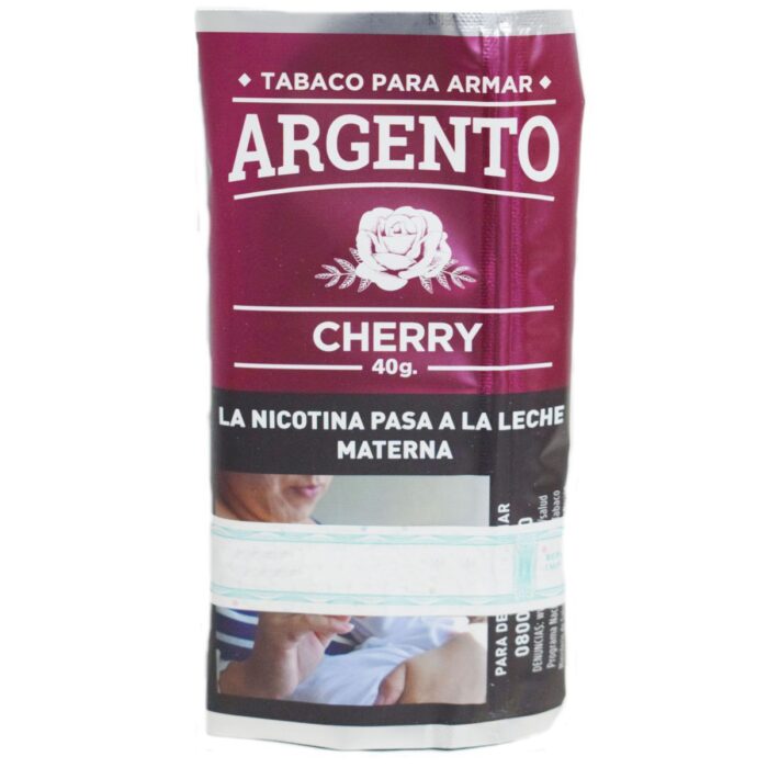 Tabaco para Armar Argento de Cherry x 40grs