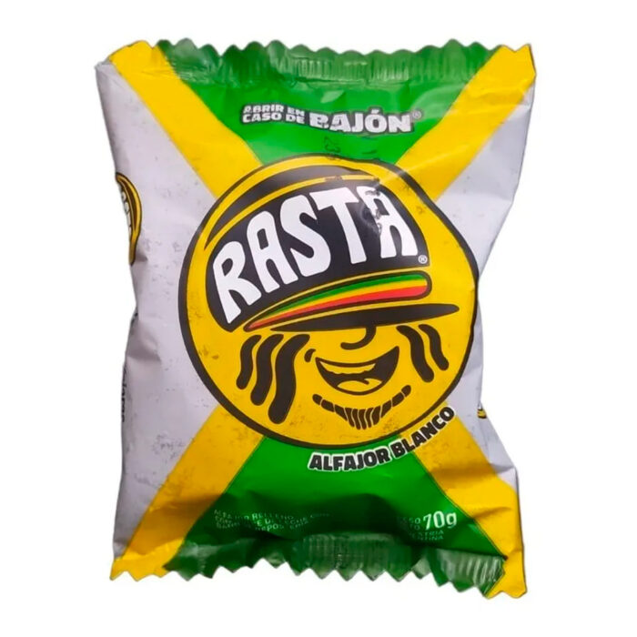 Alfajor Rasta blanco